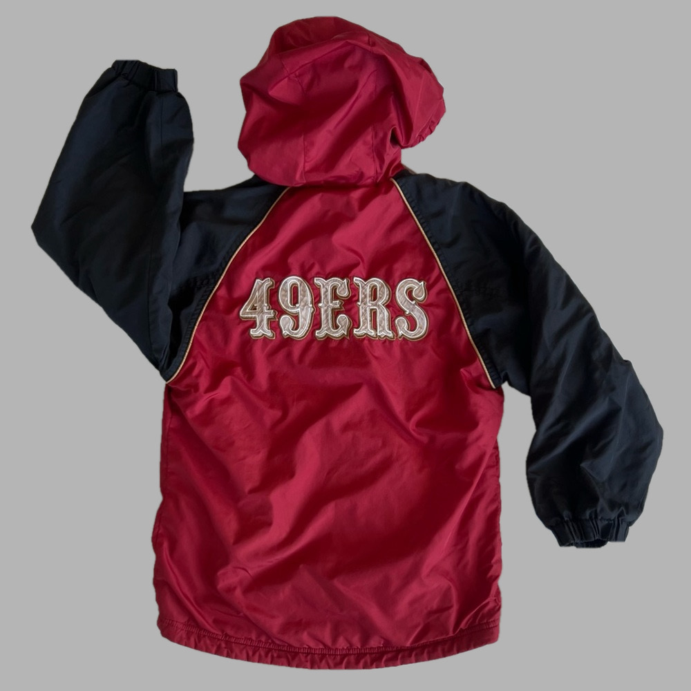 San Francisco Forty Niners Vintage NFL Youth Team Football Jacket